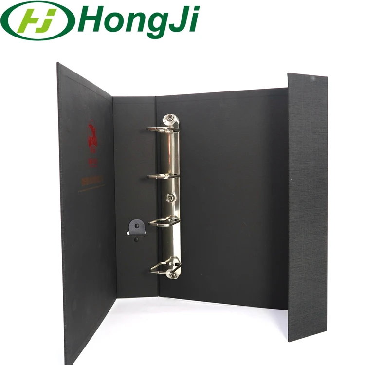 Custom Printed 2/3 /4 Hole Ring Binder A4 Paper File Folder Wholesale With 2/3/4 Rings