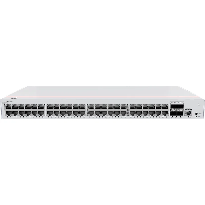 HW eKitEngine S220-48P4S 48*10/100/1000BASE-T ports(380W PoE+), 4*GE SFP ports industrial ethernet switch