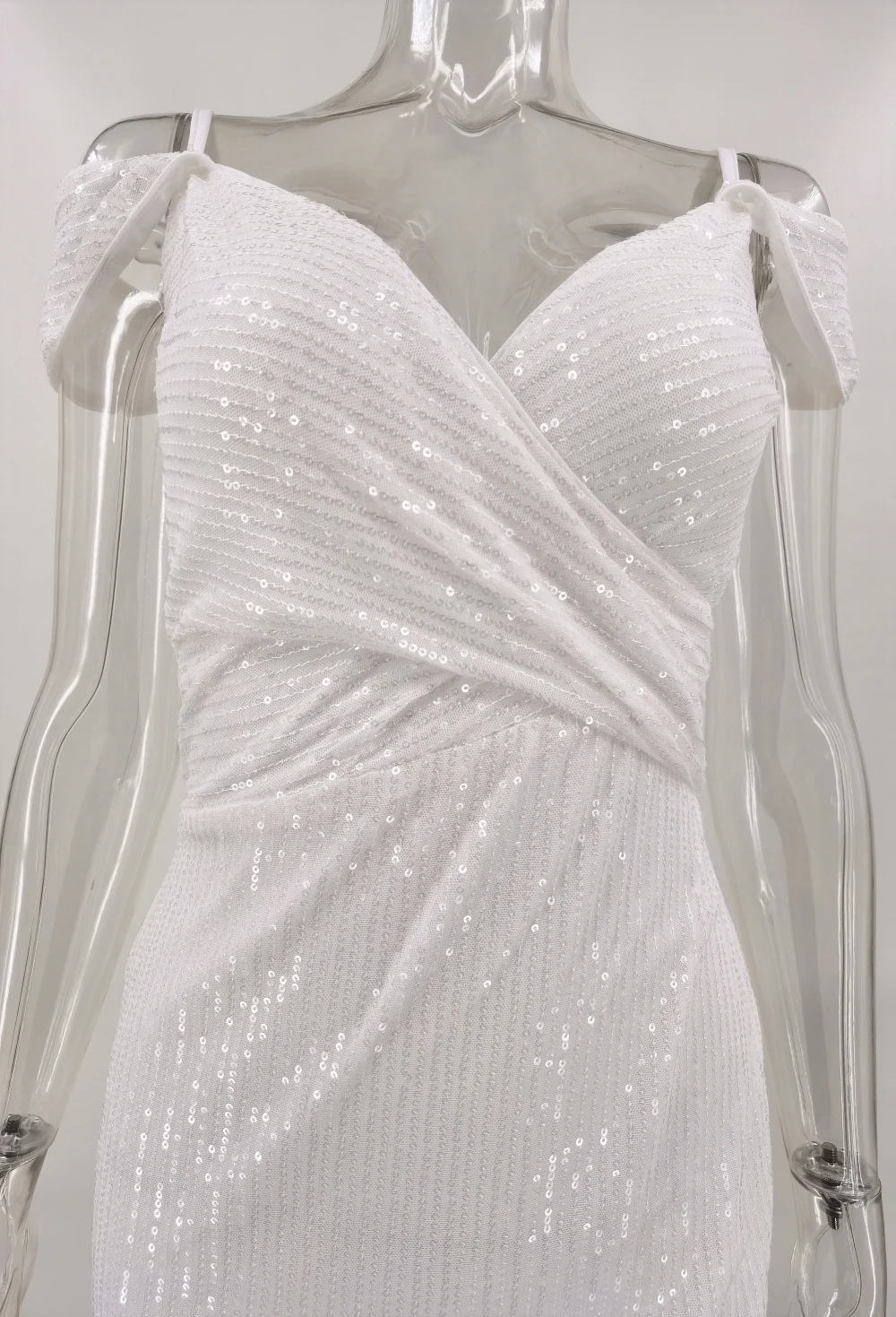 High Quality Luxury Long Dress Fall Women Sexy Bodycon Backless Sequin Dresses