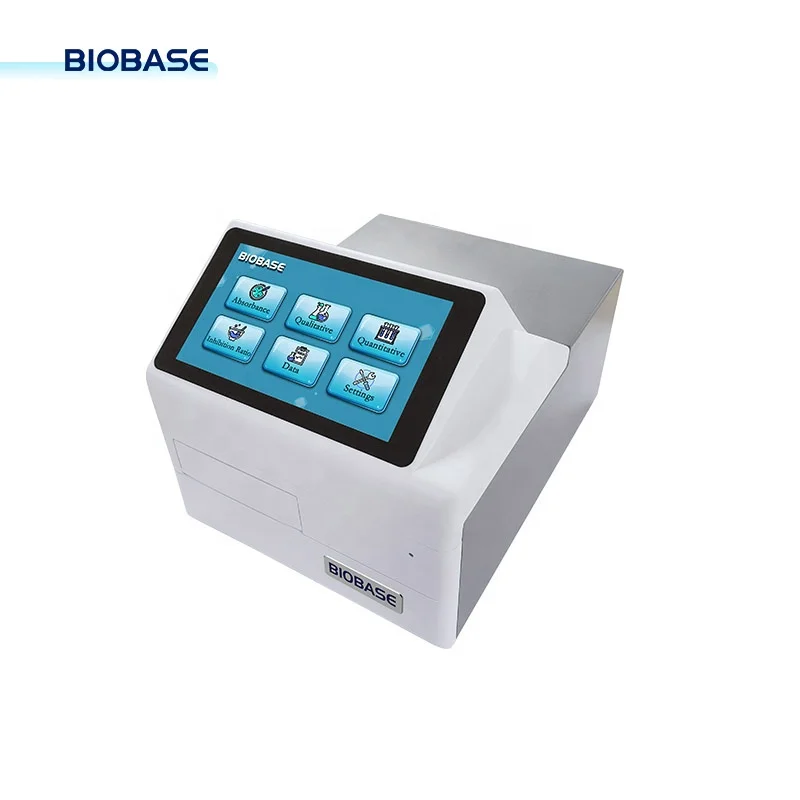 Biobase China Elisa Clinical Medical Equipment Lcd Display Microplate Reader Fully Automatic Medical Elisa Reader BK-EL10C