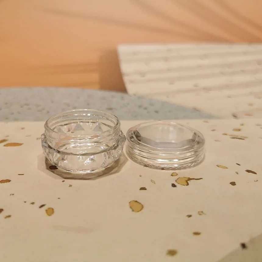 New Design 5g 10g Empty Uv Gel Jar Powder Jar Container Cosmetic Jars for Nail Art Glitter Cream