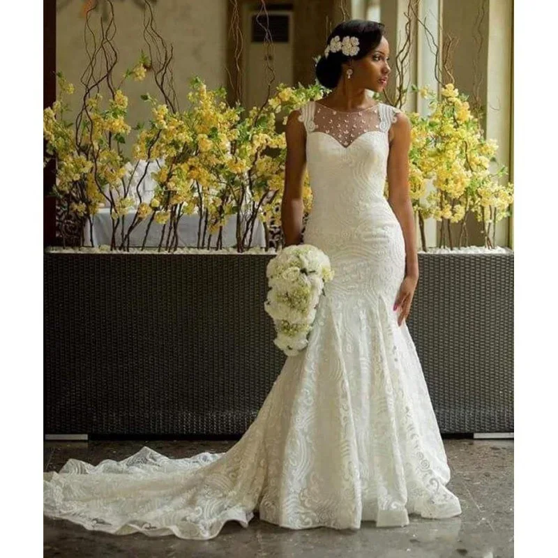 Vestido de novia sirena Mermaid Bridal Gowns with great price