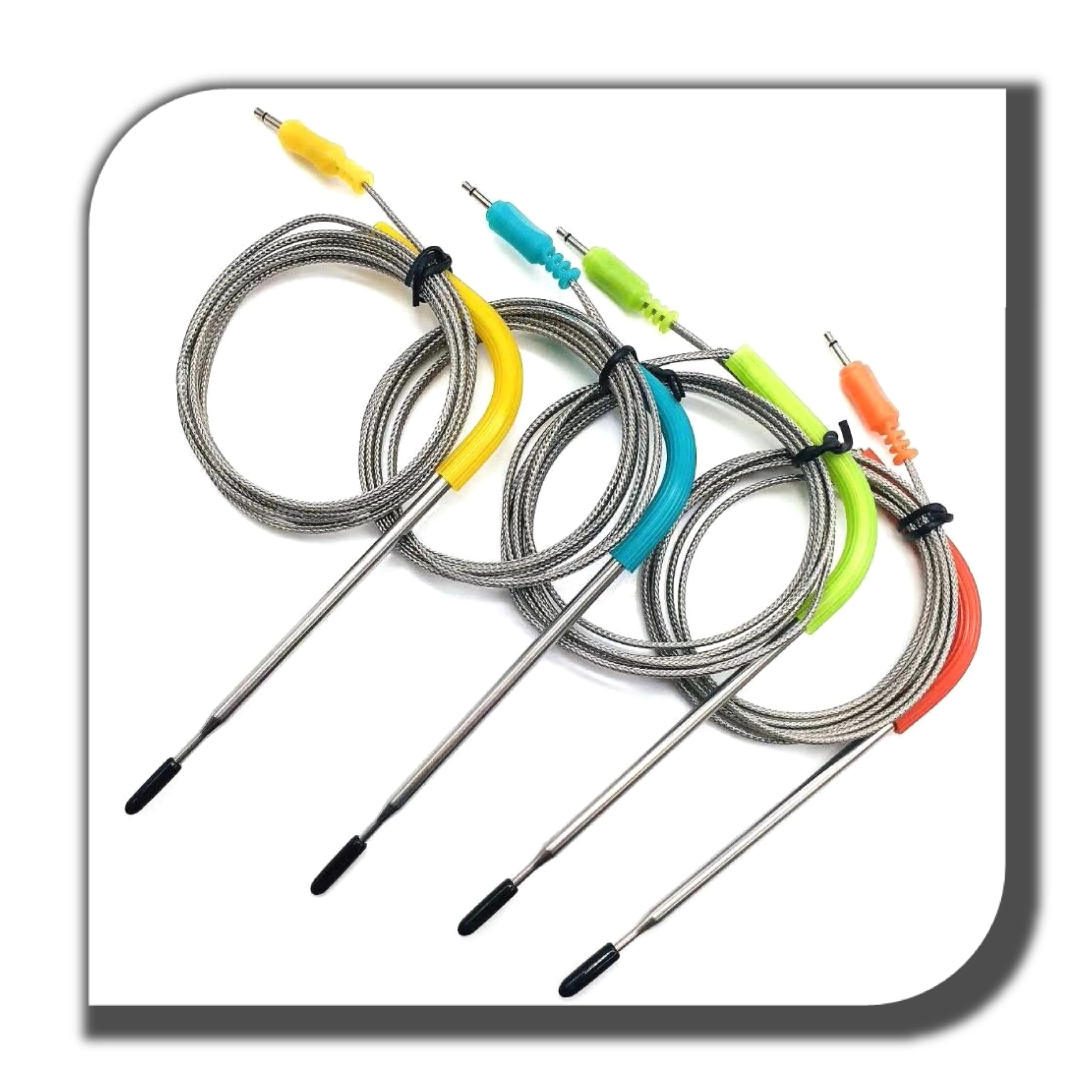 Manufacturers supplies PT100  PT1000 stainless steel barbecue probe temperature sensor