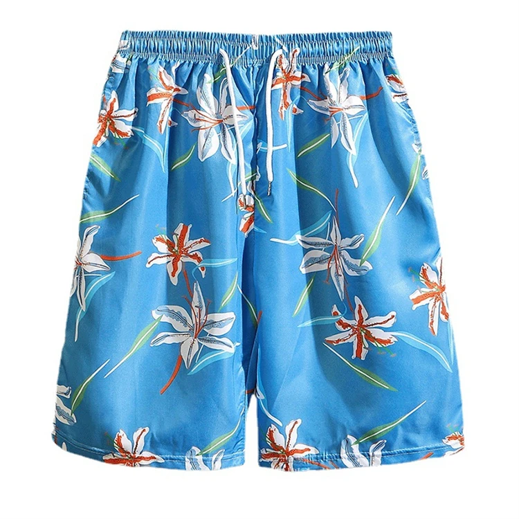 factory quickly dry swim shorts men beach shorts men swim trunks beach trunks men sublimation prints  All over Print Shorts