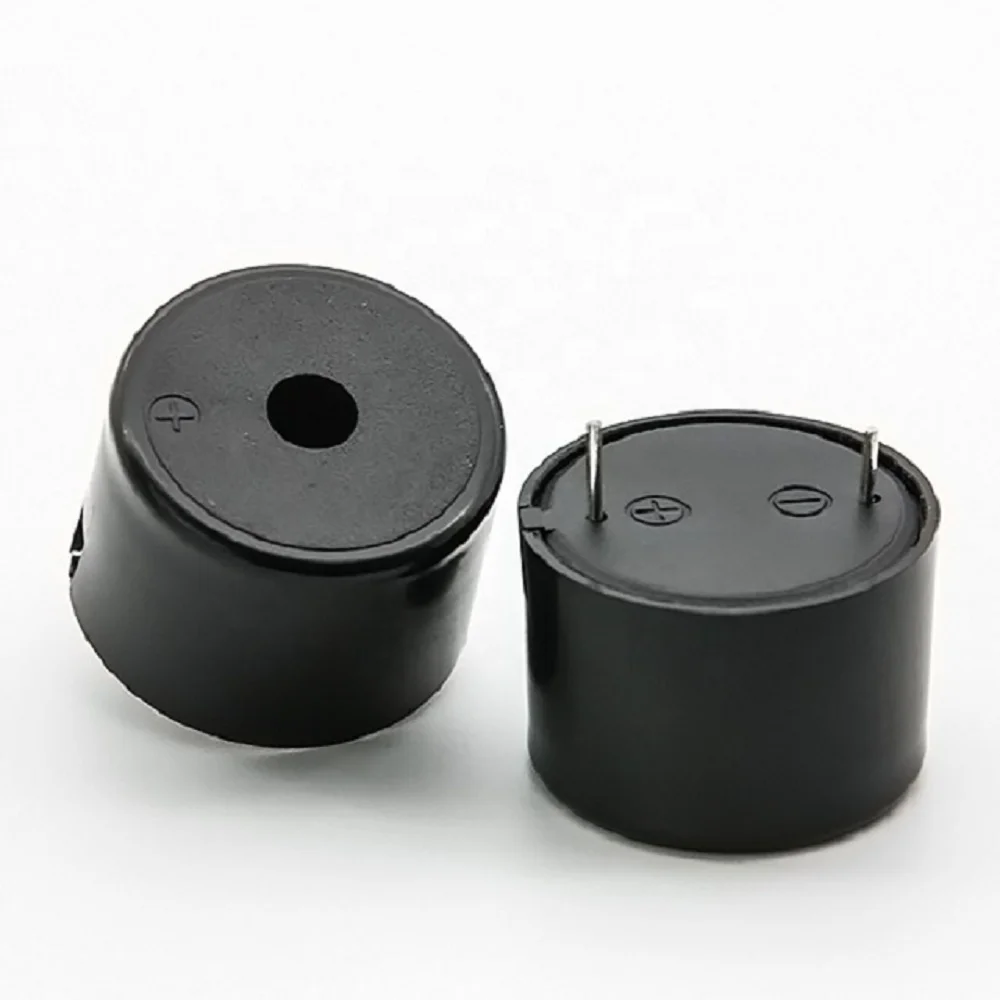 23*16mm 12v 24V alarm pin type piezoelectric buzzer