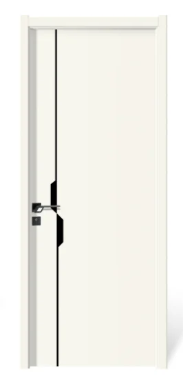 New Internal Room Waterproof Design Melamine Paint Slab Door Bathroom House Wpc Mdf Solid Wooden Wood Prehung Interior Pvc