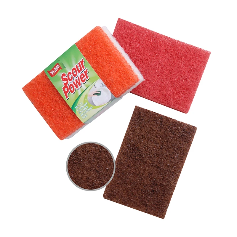 
Factory wholesale Cheap Price Sponge Kitchen Cleaning Tool Sponges Scouring Pads 