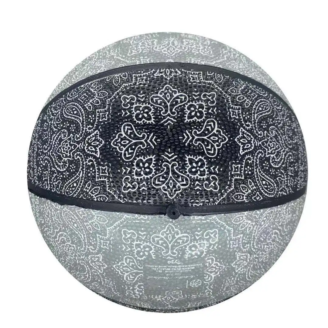 Wholesale cheap price small ball inflatable OEM size 7 rubber basketball