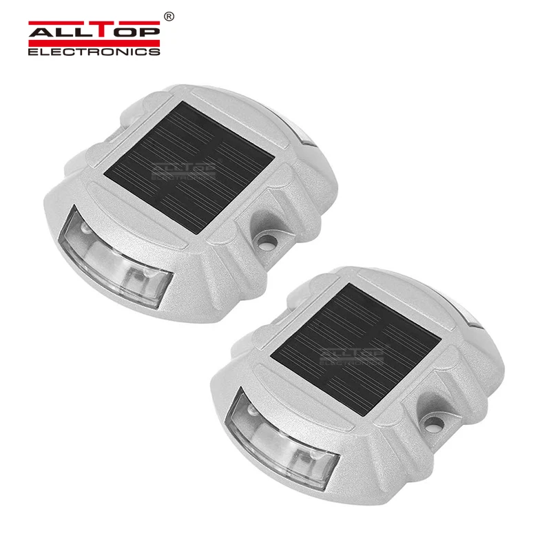 ALLTOP IP65 Водонепроницаемый Мигающий кошачий глаз автомагистраль 800 м светоотражающее расстояние алюминиевый PC Солнечный Дорожный