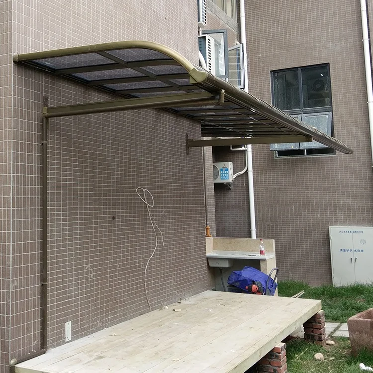 Best price superior quality PC window door canopy / DIY plastic door canopy awning / awning window canopy accessories