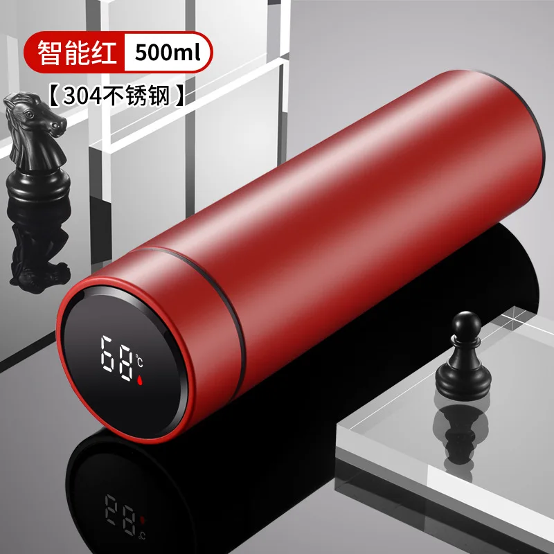 Termo Smart Led Temperature Display Metal Insulation Water Bottles Thermos Stainless Steel Intelligent Vacuum Flask