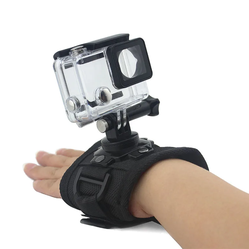 New 360 degrees Rotation Protection Hand Wrist Strap Mount For GoPro Hero 10 9 8 7 6 5 4 3+ 3 for Go Pro