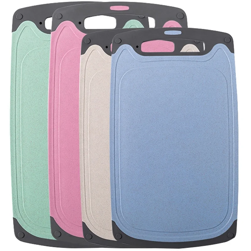 Factory Manufacture Colored Cutting Board Wheat Stalk Cutting Board For Kitchen