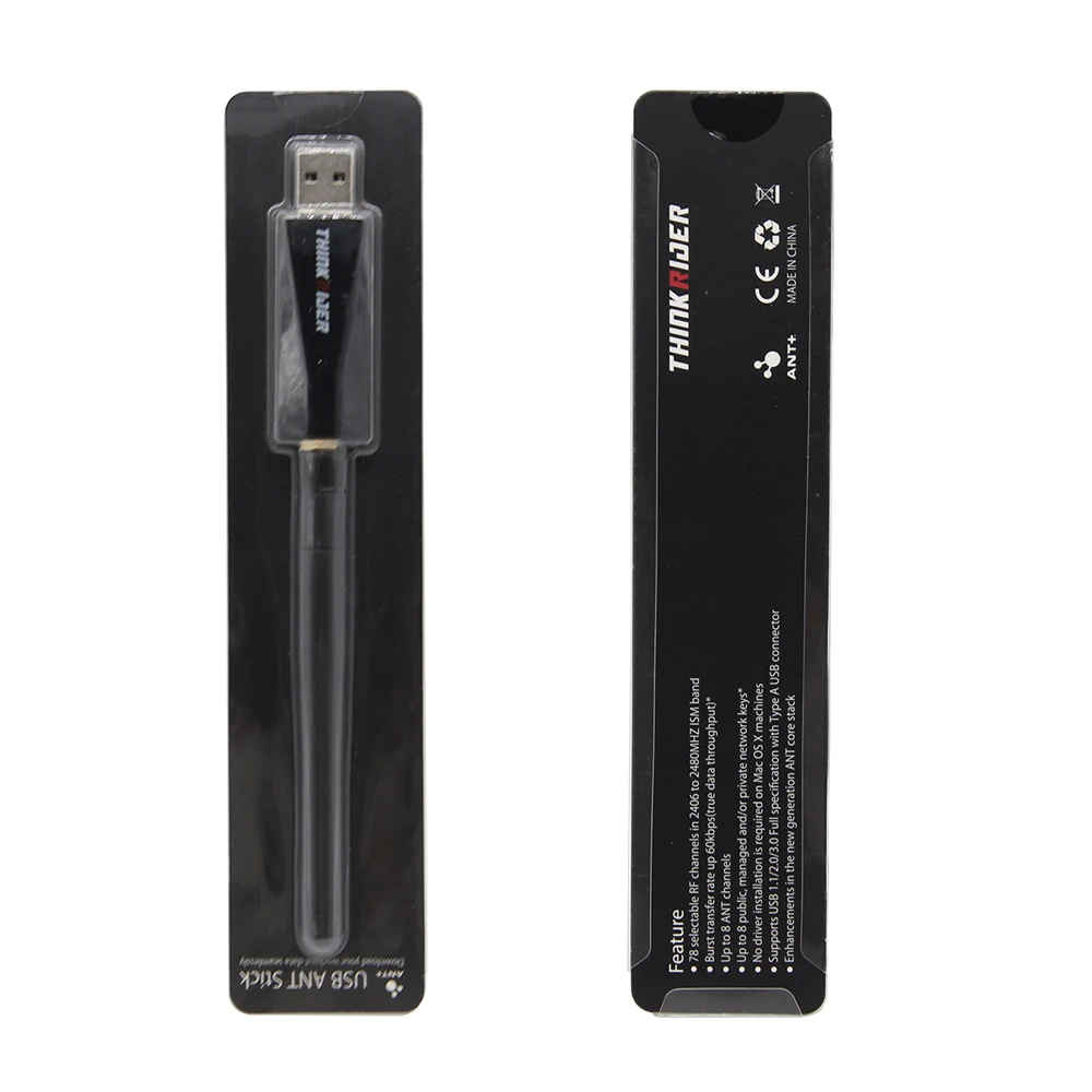 ANT+ Data Receiver Portable Long Range Wireless USB Bicycle Stick ANT+ Dongle for Cycling Data Recieving