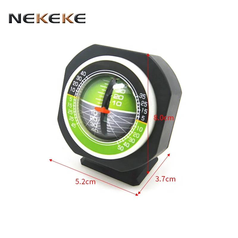 High-precision Car Slope Meter Level Luminous Gradient marine compass