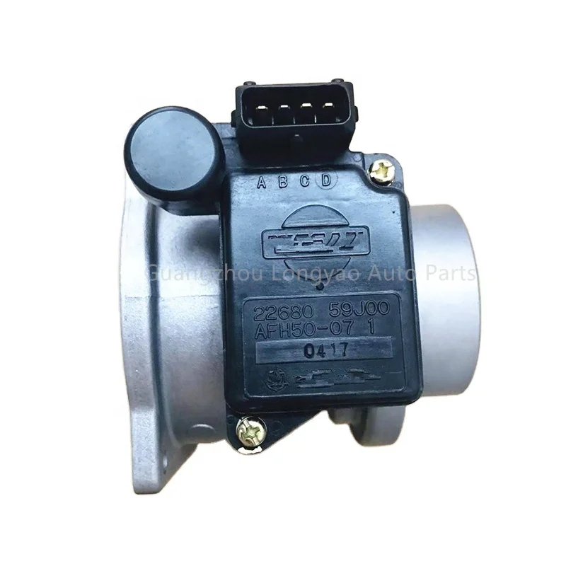 MAF Mass Air Flow Meter Sensor OEM AFH5007 AFH50-07 22680-59J00 2268059J00 For Nissan SR20 U13 Bluebird Engine