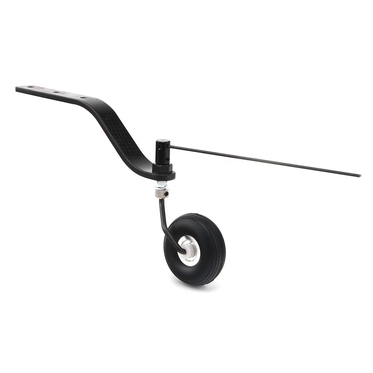 Carbon Fiber 1.5inch Tail Wheel Aluminum for 50CC Remote Control Gas Model Airplane