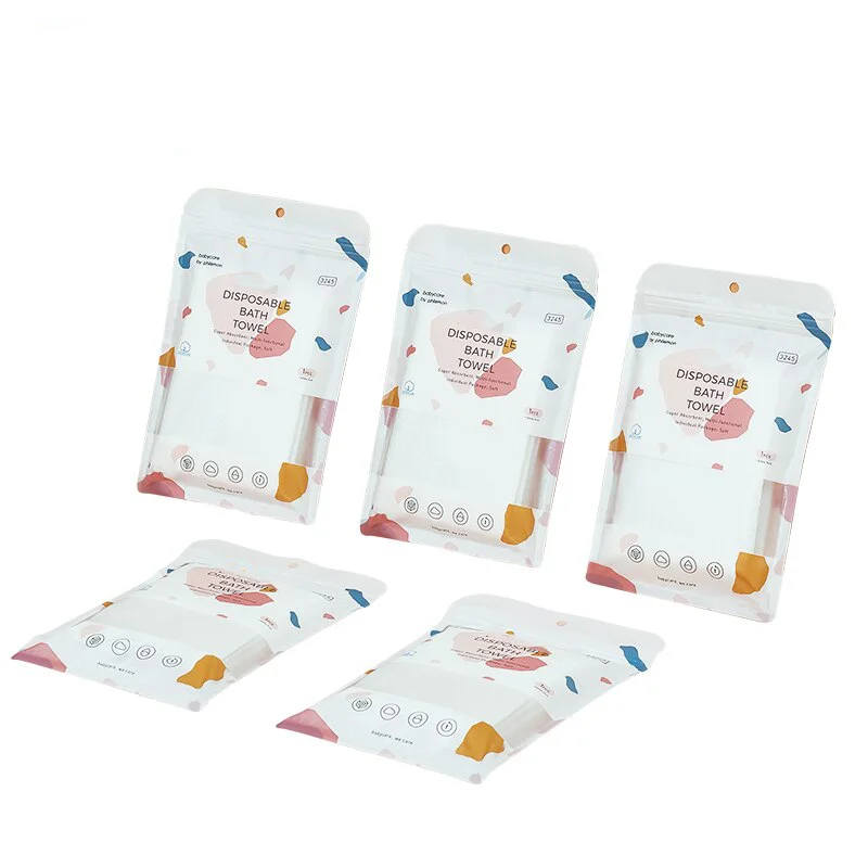 5 шт. детские полотенца одноразовые путешествия один раз Душ Стиральная чистое полотенце