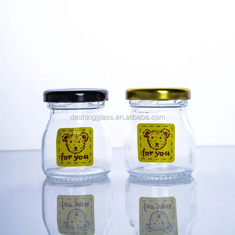 Оптовая продажа мини-банки для меда стеклянные банки варенья контейнер хранения
