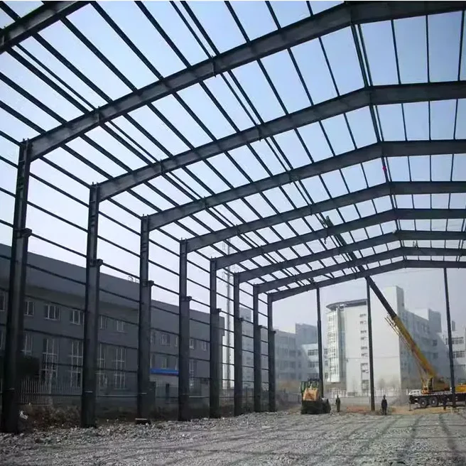 Pre Fabricated Steel Structure Framing Construction Exhibition Building Prices