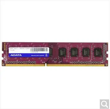 Память ADATA DDR3 для настольного компьютера полоса 4G 1600 RAM single
