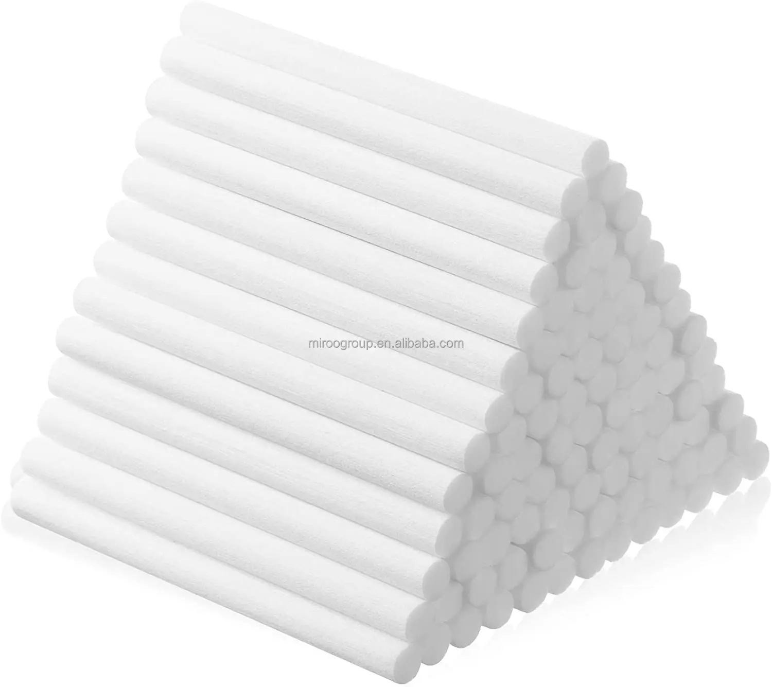 Factory Price Essential Oil Car Diffuser Refill Fiber Wicks Customized Replacement Cotton Sponge Stick for Aroma