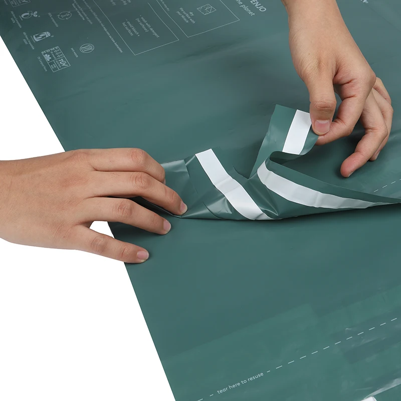 Custom Design Eco-friendly PLA PBAT Biodegradable Mailers Shipping Envelopes Compostable Mailing Bag for Clothing