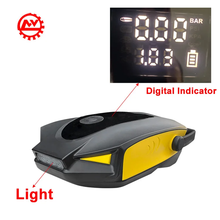 12V 50PSI Electric Tire Inflator Mini Digital Compressor Paddle Board Fishing Kayak Portable High Pressure SUP Air Pump