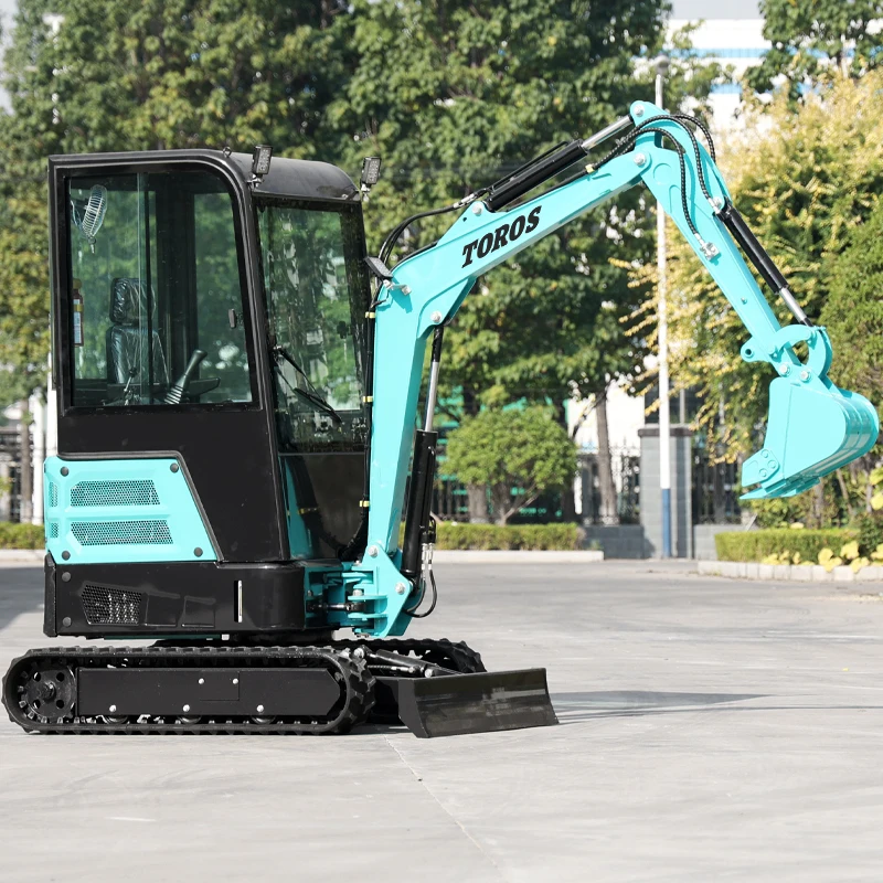 Землеройная машина недорогой 2-тонный экскаватор китайский производитель гидравлический мини-экскаватор для