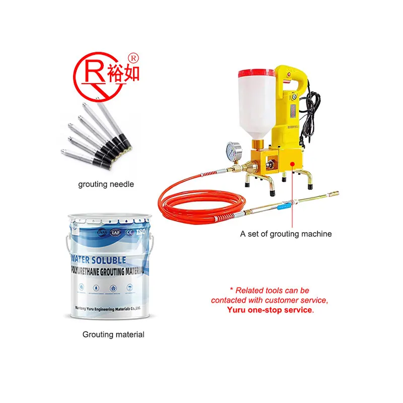 Yu Ru PU injection Grout Chemical Grout Hydrophilic Polyurethane Resin Grout