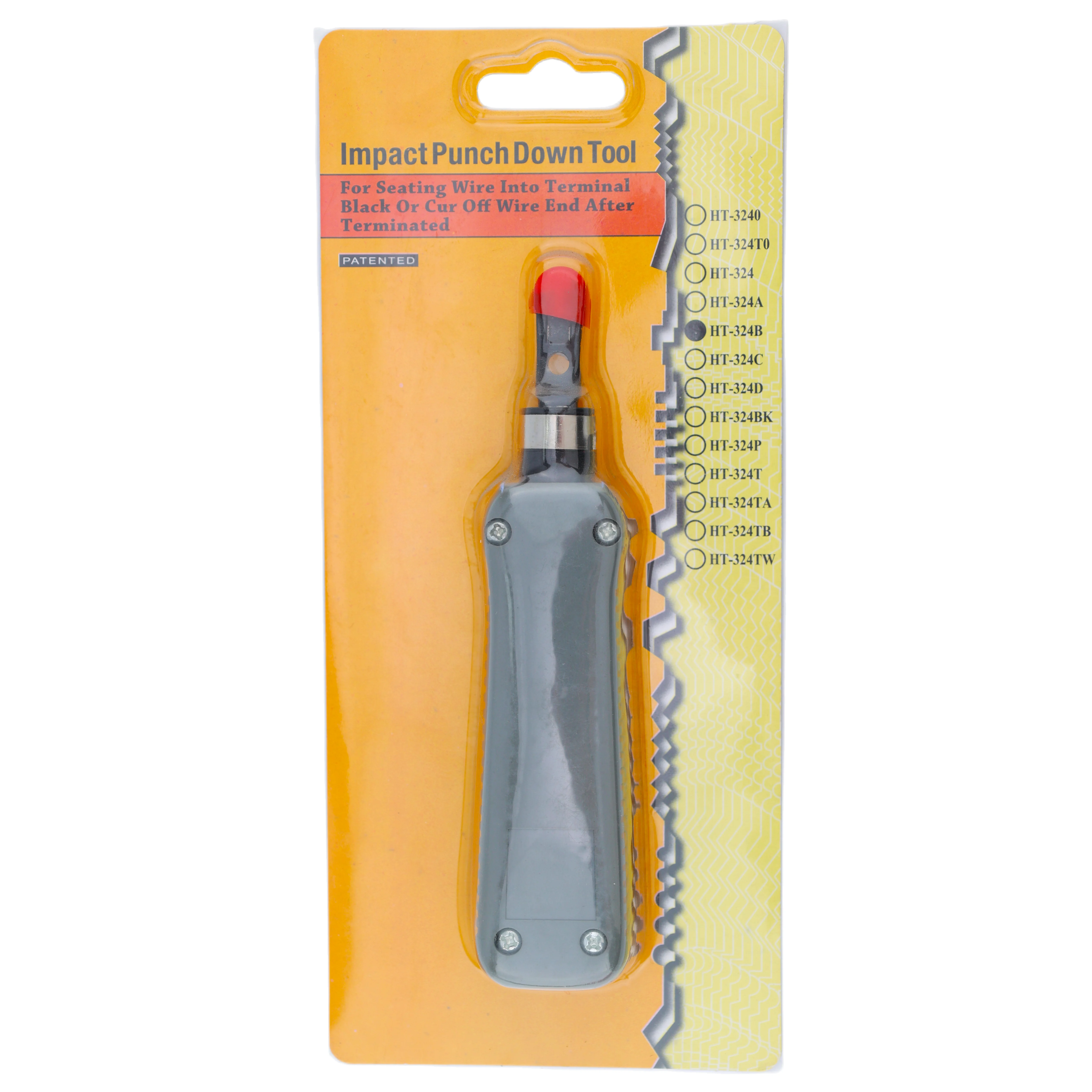 110/88 Type Terminal Block With Twisted Lock 324B Impact Punch Down Tool