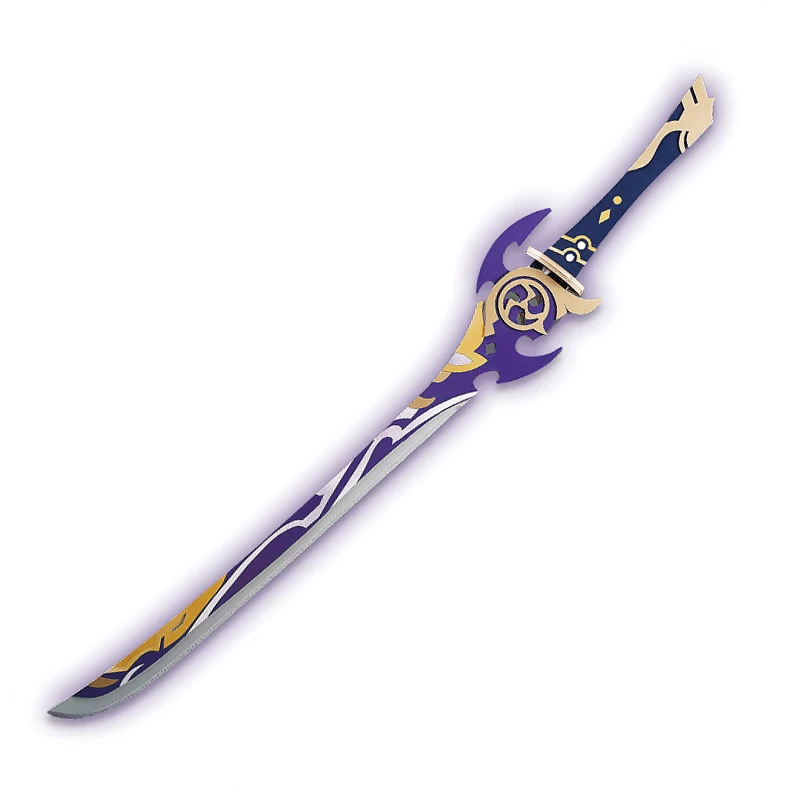 Game Genshin Impact Cosplay Weapons Samurai sword Mistsplitter Reforged Amenoma Kageuchi Haran Geppa custom propsku Futsu