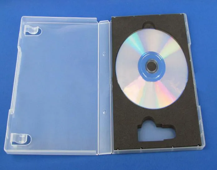2024 Hot Sale High Quality 22mm DVD Book with USB Holder Plastic Book to hold dvd