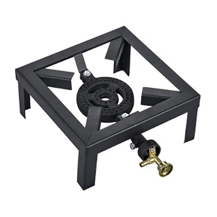 Cheap portable gas stove enameled cast iron burner iron gas stove