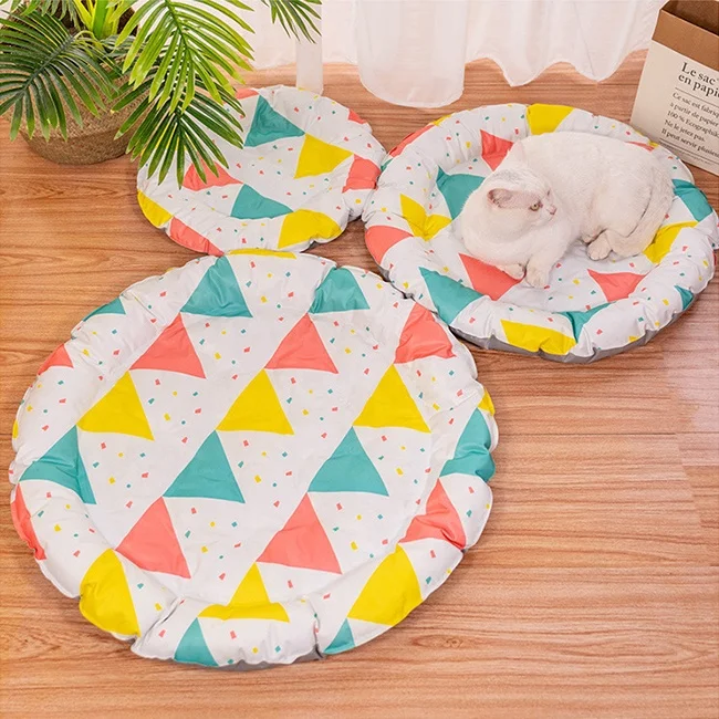 Summer Cooling Pet Dog Cat Ice Pad Bed Travel Home Dog Sleeping Gel Self Cooling Large Pet Cooling Mat Gel