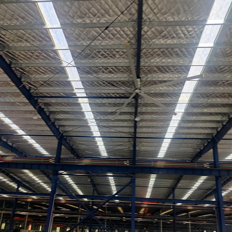 JULAI RTS 5 м/18 футов Hvls вентилятор большого размера промышленный