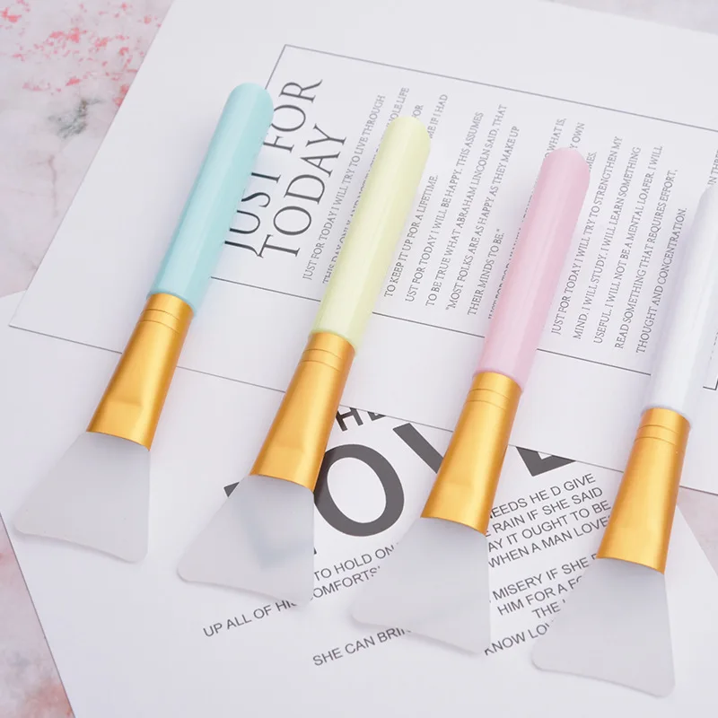 Mask Beauty Silicone Face Mask Brush Cosmetics Tools Applicator Silicon Facial Mask Clay Spatula Brush