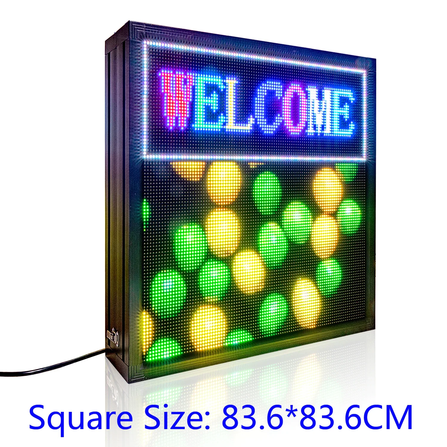 Shenzhen led factory  p10 outdoor messgaes/text led display panel led board