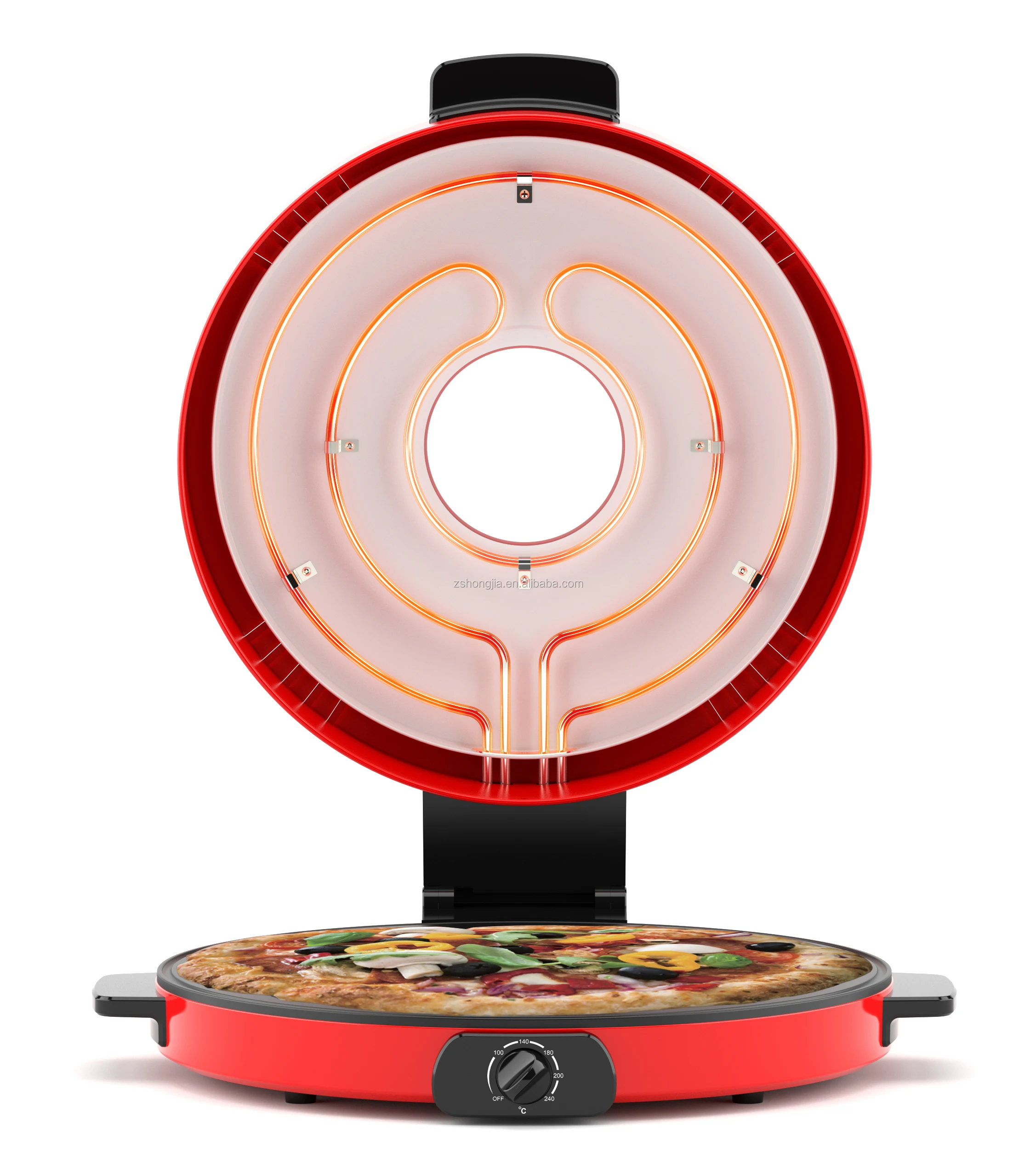 2600W chapati maker roti with inner lamp HJ-45ATD pita bread maker 45CM roti bread toaster electric pizza maker