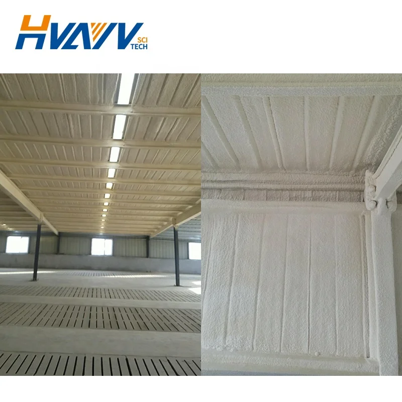 Two component closed cell polyurethane raw material polymeric MDI  polyol isocyanate polyurethane spray insulation