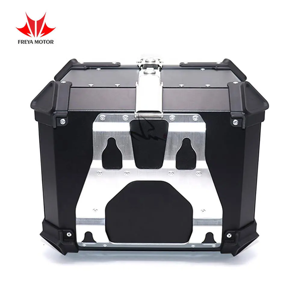 wholesale Cheap Waterproof 45L 55L 65 Litres Aluminum Rear Storage Luggage Boxes Motorcycle