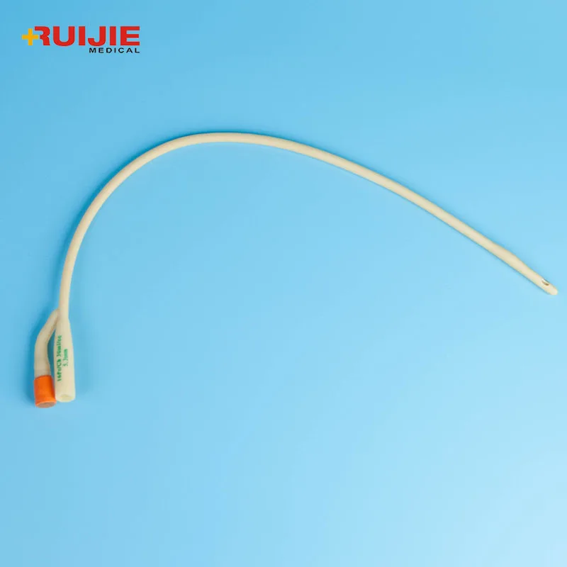 Silicone Coated Two -Way Foley Catheter