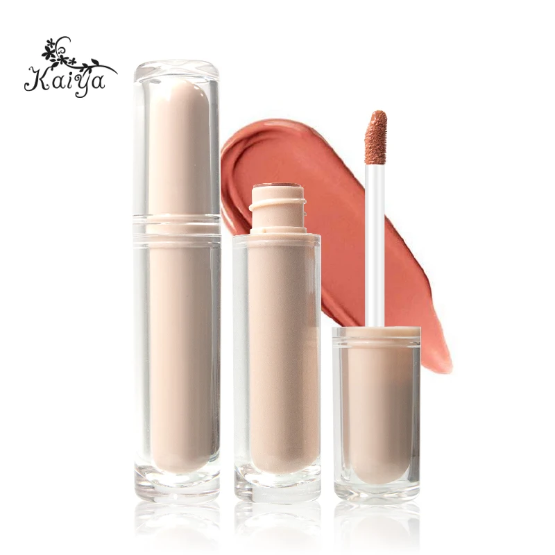 Wholesale Best Formula Lipgloss Waterproof OEM Natural Non-sticky Cosmetic Lip Gloss Matte Liquid Lipstick Vegan