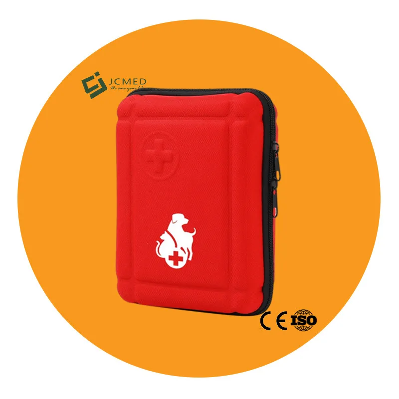 JCMED medical waterproof emergency dog first aid kit for pet