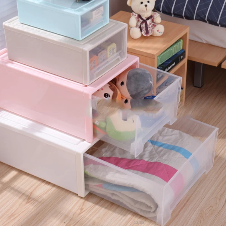 Пластиковый съемный игрушка ящик для хранения косметики ящик для хранения с мягким наконечником-out мусорное ведро