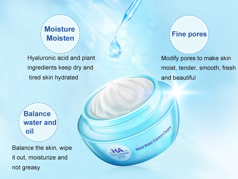 Korea Face care Moisturizer Face Cream Hyaluronic Acid Anti Aging Remove Wrinkle Cream