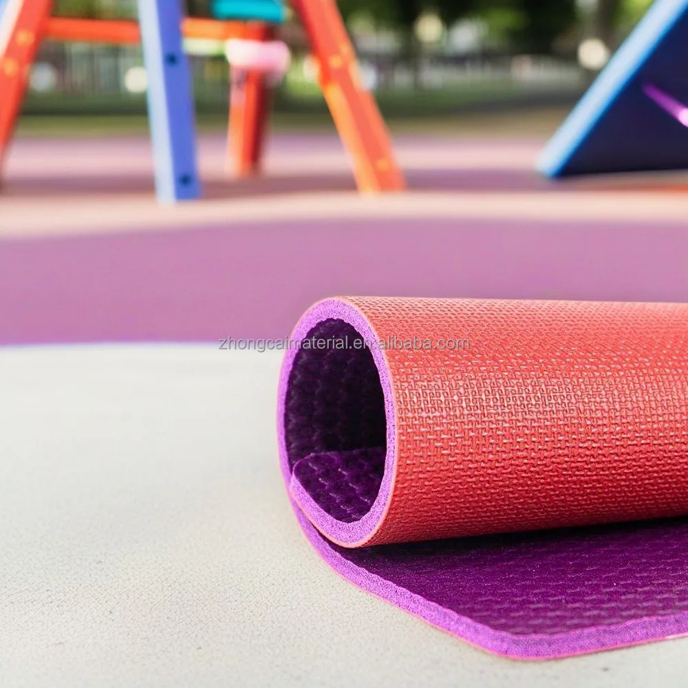 Colorful Playground Surfacing Rubber - Safe for Children