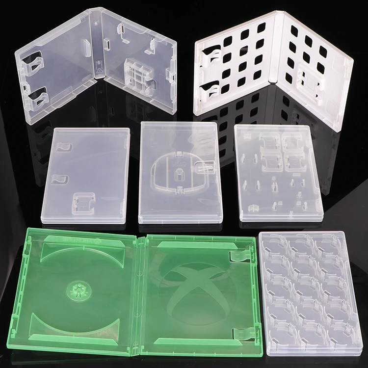 YUZMEI пластиковый XBOX 360 2-CD 1-CD Box XBOX ONE игровой чехол PSP UMD PS2 3 4 5 игровой чехол Wii N64 DS 3DS игровой чехол для Sony