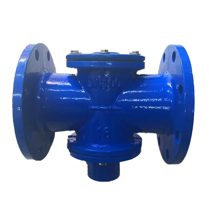 PN10 PN16 cast iron flange type self-operated differential pressure control balance valve