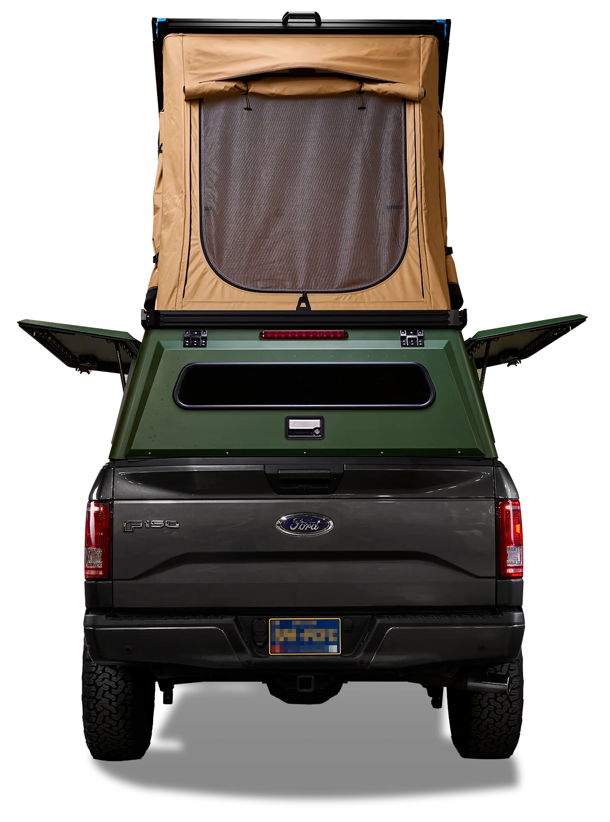 pick up truck bed pop up camper shell para camioneta cover topper popup canopy for jeep gladiator / tacoma
